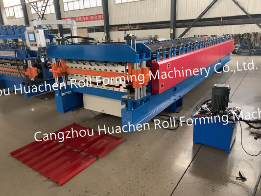 Maßgenaue Rollformmaschine für glasierte Dachziegel aus Aluminium