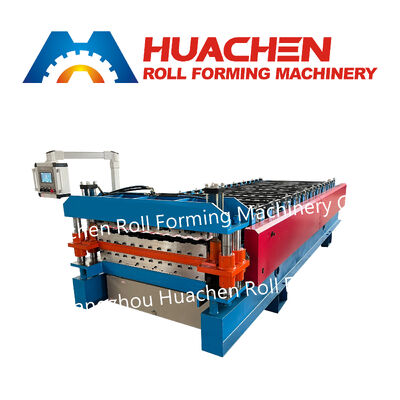 Hochwertige und häufige automatische Dachfarbe Stahlblech-Metallrollenformmaschine
