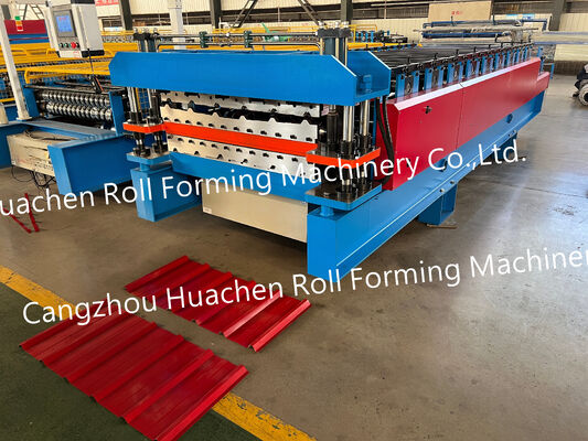 Aluminium-Wallplatten-Rollformmaschine Automatische Linie