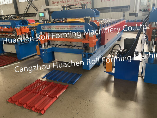 Dachplattenwalzmaschine / Dachfliesenwalzmaschine