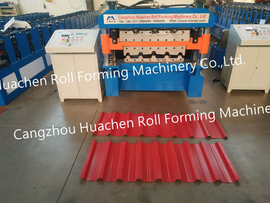 Fully Automatic Color Steel Glazed Tile Metal Color Steel Thin Roof Panel Rolling Forming Machine