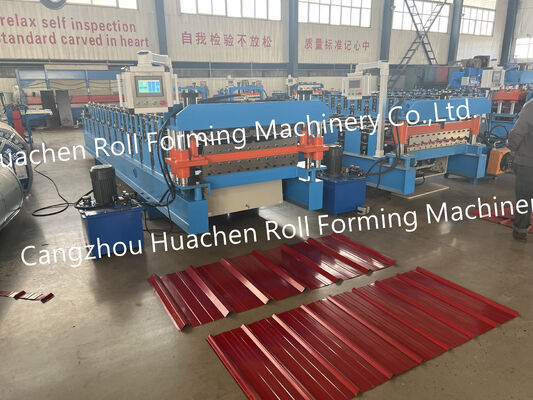 Roof panel manufacturing machinery  Texture board sheet forming machine