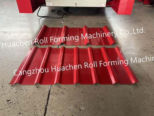 Vollautomatische Trapezblech-Rollformmaschine für Metalldachplatten