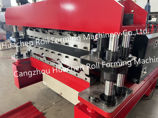 Vollautomatische Trapezblech-Rollformmaschine für Metalldachplatten