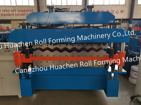 Chinesische Fabrik zum Formen von Wellblech-Dachplatten