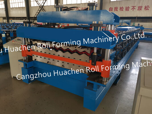 Chinesische Fabrik zum Formen von Wellblech-Dachplatten