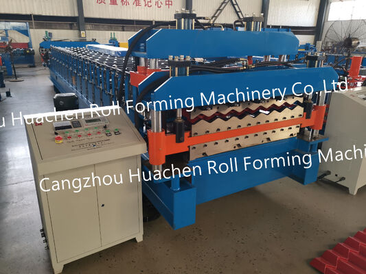 Chinesische Fabrik zum Formen von Wellblech-Dachplatten