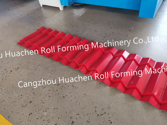 Chinesische Fabrik zum Formen von Wellblech-Dachplatten