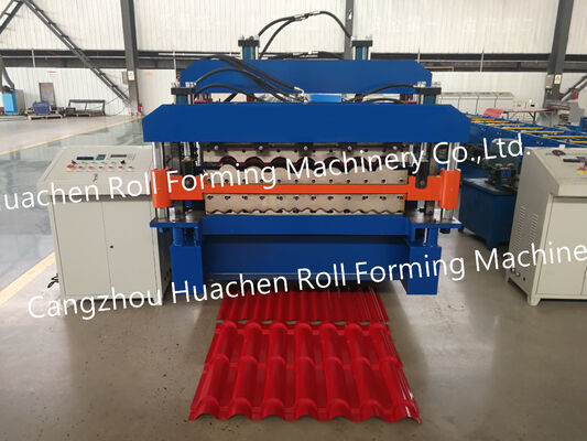 Hot Sale Tuff Rib Metal Roofing Making Machine with Pre-Cutter Max Rib AG Panel Roll Forming Machine