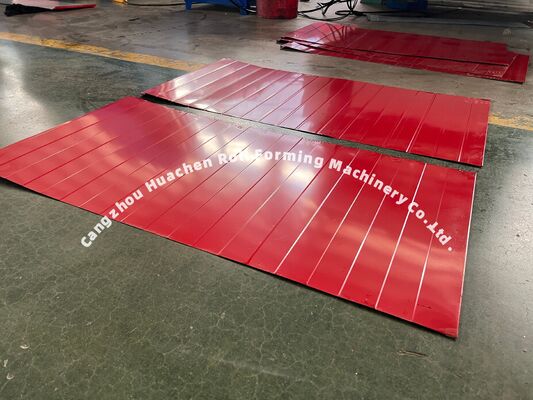 Maschine zur Herstellung von Metall-Stahl-Dachplatten