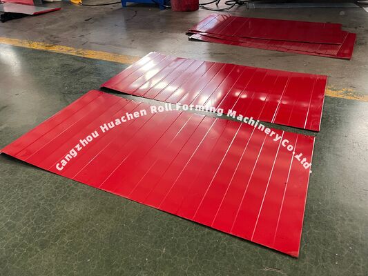 Maschine zur Herstellung von Metall-Stahl-Dachplatten