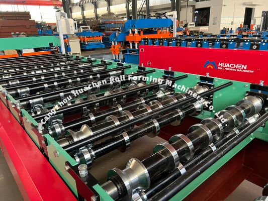 Outlet-Doppelschicht-Dachziegel-Rollformmaschine aus China