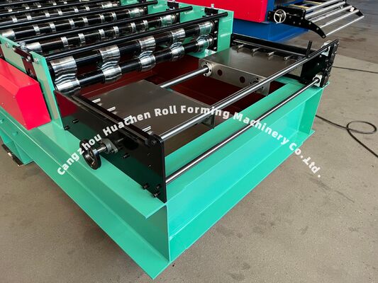 Outlet-Doppelschicht-Dachziegel-Rollformmaschine aus China