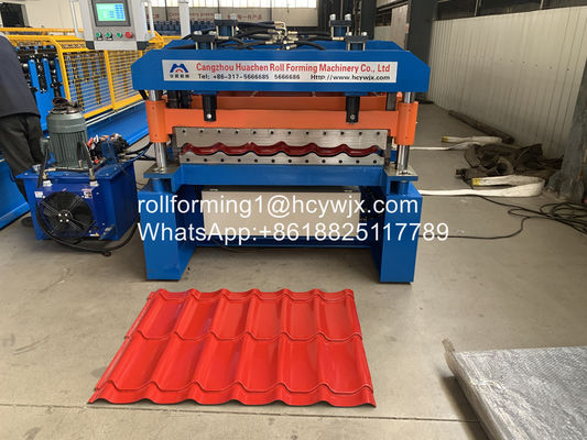 CE-Stahlglasfliesen Rollenformmaschine 380V
