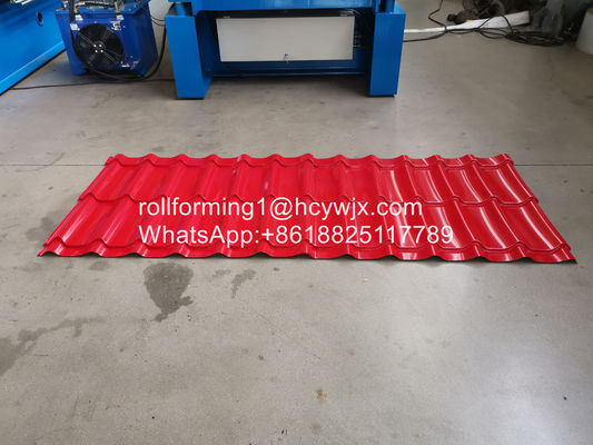 CE-Stahlglasfliesen Rollenformmaschine 380V