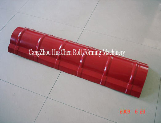 Zivilgebäude-Ridge-Kappe walzen die Formung der Maschine mit CER Bescheinigung kalt