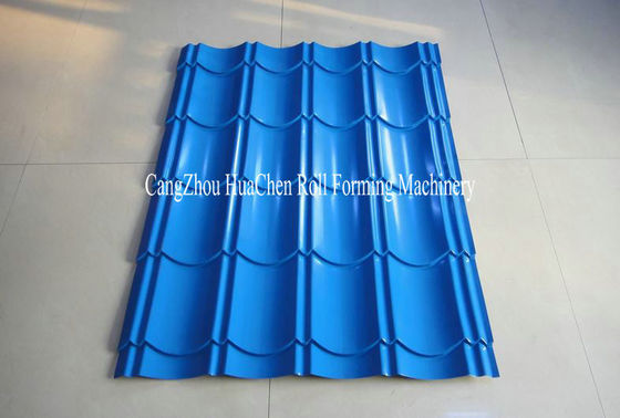 Doppelte Presse glasierte die Schritt-Fliesen-Rolle, die Maschine mit Formstation 16 bildet