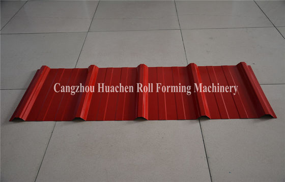 Trapezoide Profil-Rolle, die Maschine mit PLC-Kontrollsystem bildet