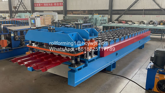 0.3-0.8mm Stärke glasig-glänzende Fliese, die Maschinen-einkettigen Antrieb bildet