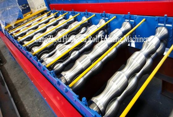 440V kundengebundene Dach-Profil-Doppelschicht-Rolle, die Maschine für Dach CER bildet
