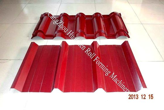 440V kundengebundene Dach-Profil-Doppelschicht-Rolle, die Maschine für Dach CER bildet