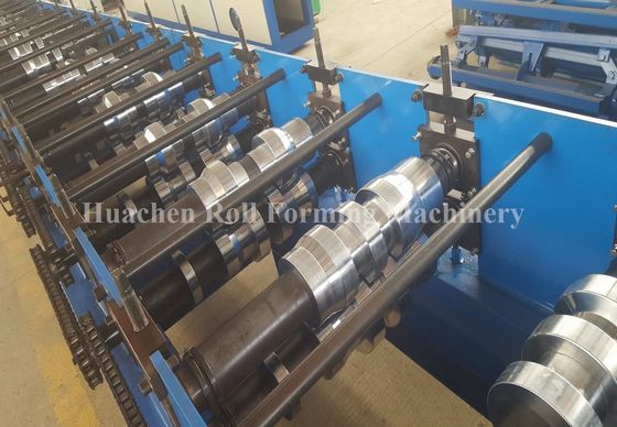 Stahlplatten-Dachblatt, das Maschine, Wand bildet Maschine mit hydraulischem Decoiler herstellt