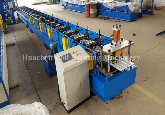 Stahlplatten-Dachblatt, das Maschine, Wand bildet Maschine mit hydraulischem Decoiler herstellt