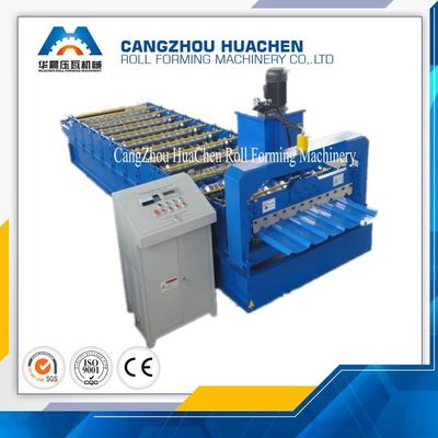 Gewölbte Metalldeckungs-Blatt-Rolle, welche die Maschine 4.5T vollautomatisch bildet