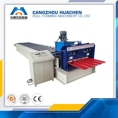 Farbige trapezoide Deckungs-Blatt-Stahlrolle, die Maschine PPGi-GI materiell bildet