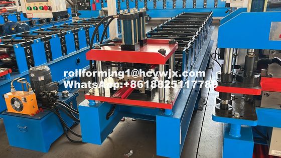 0.3-0.6mm Wandplatten-Rollformmaschine mit Delta-Wandler