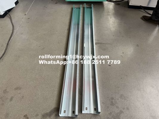 Kettentrieb 1,2 mm Cz Purlin Rollformmaschine effizient