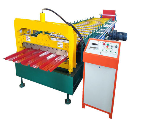 Galvanisierte Stahlprofil-Metalldeckungs-Wellblechrolle, die Maschinen c10 bildet