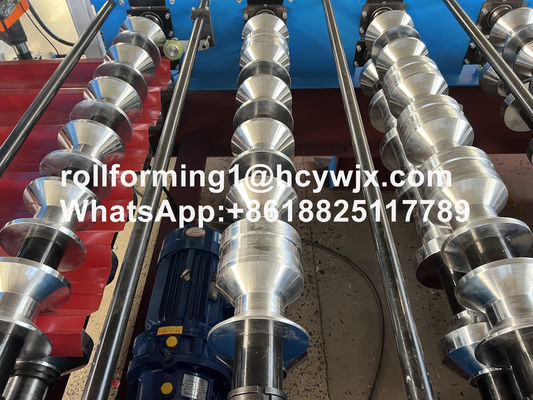 TP25/TP35/TP40 20 m/Min Wellrohlformmaschine für Dachbleche