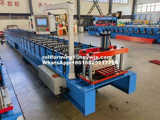 Trapezoide Metalldeckungs-Blatt-Rolle, welche die Maschinen-Dach-Platten-Rolle bildet Maschine bildet
