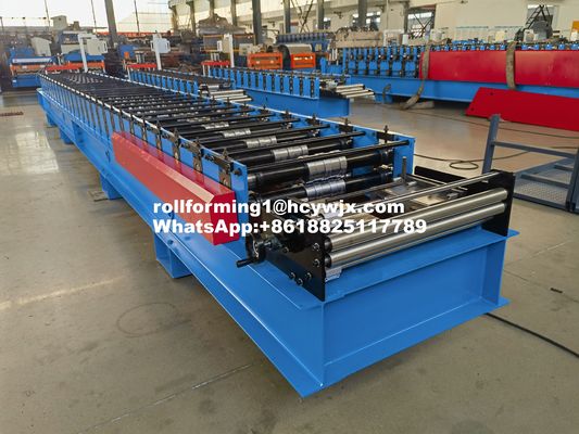 Trapezoide Metalldeckungs-Blatt-Rolle, welche die Maschinen-Dach-Platten-Rolle bildet Maschine bildet