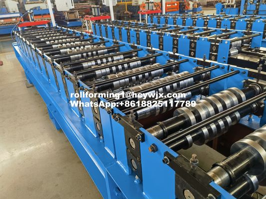 Trapezoide Metalldeckungs-Blatt-Rolle, welche die Maschinen-Dach-Platten-Rolle bildet Maschine bildet