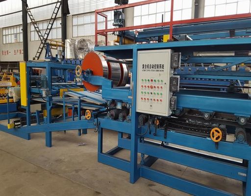 Automatische ENV-Sandwich-Platten-Rolle, die Blatt Thickne der Maschinen-0.3-0.6mm bildet