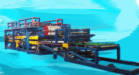 Motor der Schaum-Deckungs-Sandwich-Platten-Fertigungsstraße-32kw 45000 * 2500 * 2500mm