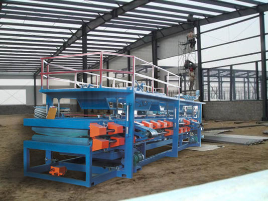 Färben Sie das Blatt-Sandwich-Gremium, das Maschine für Mineralwolle-Brett 28kw herstellt