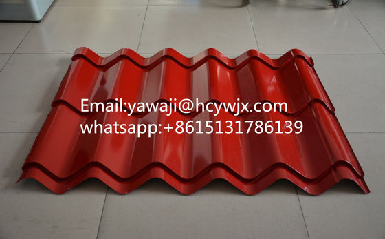 Effiziente beliebte Glasfliesenrolle ehemalige Glasfliesenrollenformmaschine