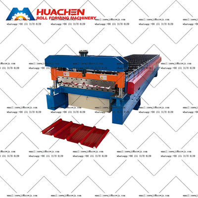 Anpassungsfähige Maschinen zur Verformung von Dachrollen mit einem Schachtdurchmesser von 70 mm und einer Spannung von 380 V 50 Hz in 3 Phasen