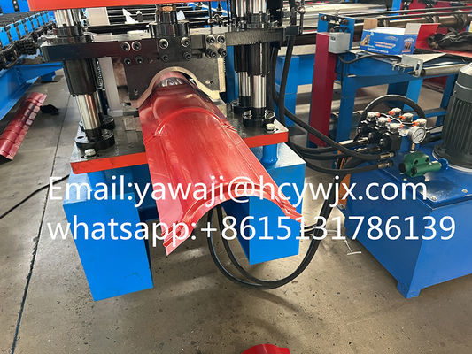 3 Farbstahlblech-Kappe der Phasen-400mm, die Maschinen-/Rollenform-Ausrüstung bildet