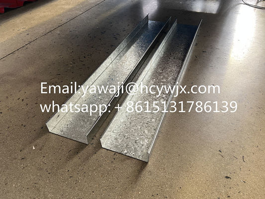 C-Purlin-Roll-Formmaschine mit Schalter leicht