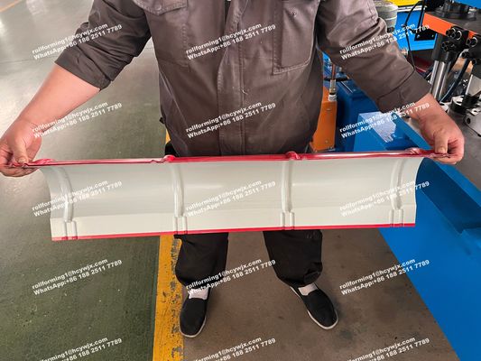 Hochgeschwindigkeitsfarbstahlblech-Dach-Ridge-Kappen-Deckungs-Rolle, welche die Fliese herstellt Maschine bildet