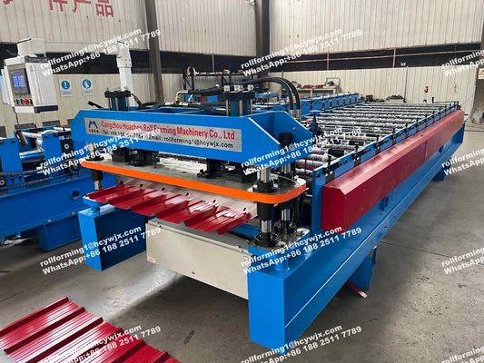 1250 Millimeter galvanisierten die Blech-Rolle, die Energie der Maschinen-5.5kw bildet