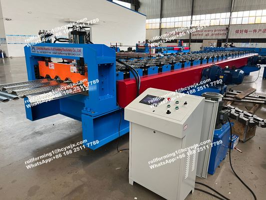 Bodendeck-Panel-Rollformmaschine 24 Stationen