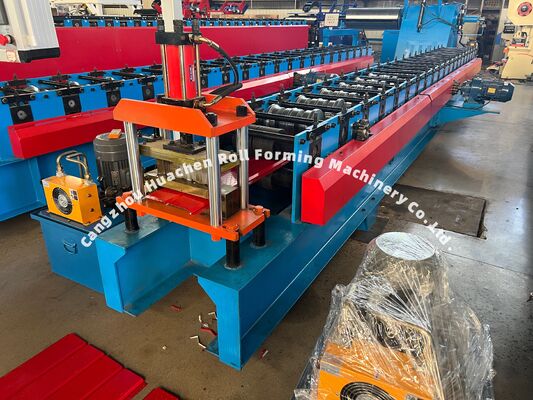 Automatische Dachwandplatten-Rollformmaschine