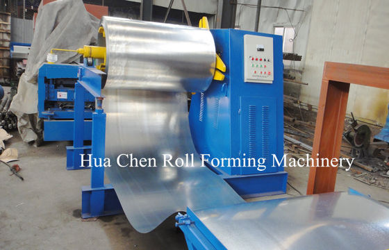 Aluminiumdeckungs-Blatt Trimdeck-Profil-Rolle, die Maschine mit PLC-Steuerung bildet