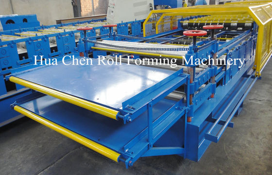 Formung Maschinen-Wellen-Durchmesser 76mm von der Geschwindigkeits-8-12m/Min Double Layer Roof Forming
