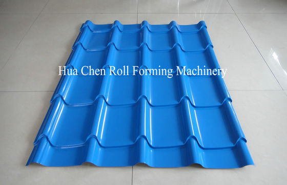 Gewölbte Doppelschicht-Hochgeschwindigkeitsrolle, die Maschine mit PLC-Steuerung bildet